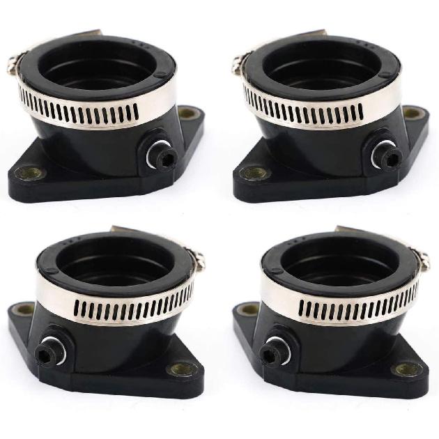 Carburetor Intake Manifold Intake Manifold Boot Joint Carburetor Carb Flange Socket Compatible with Suzuki GS850G 1980-1983, GS850GL
