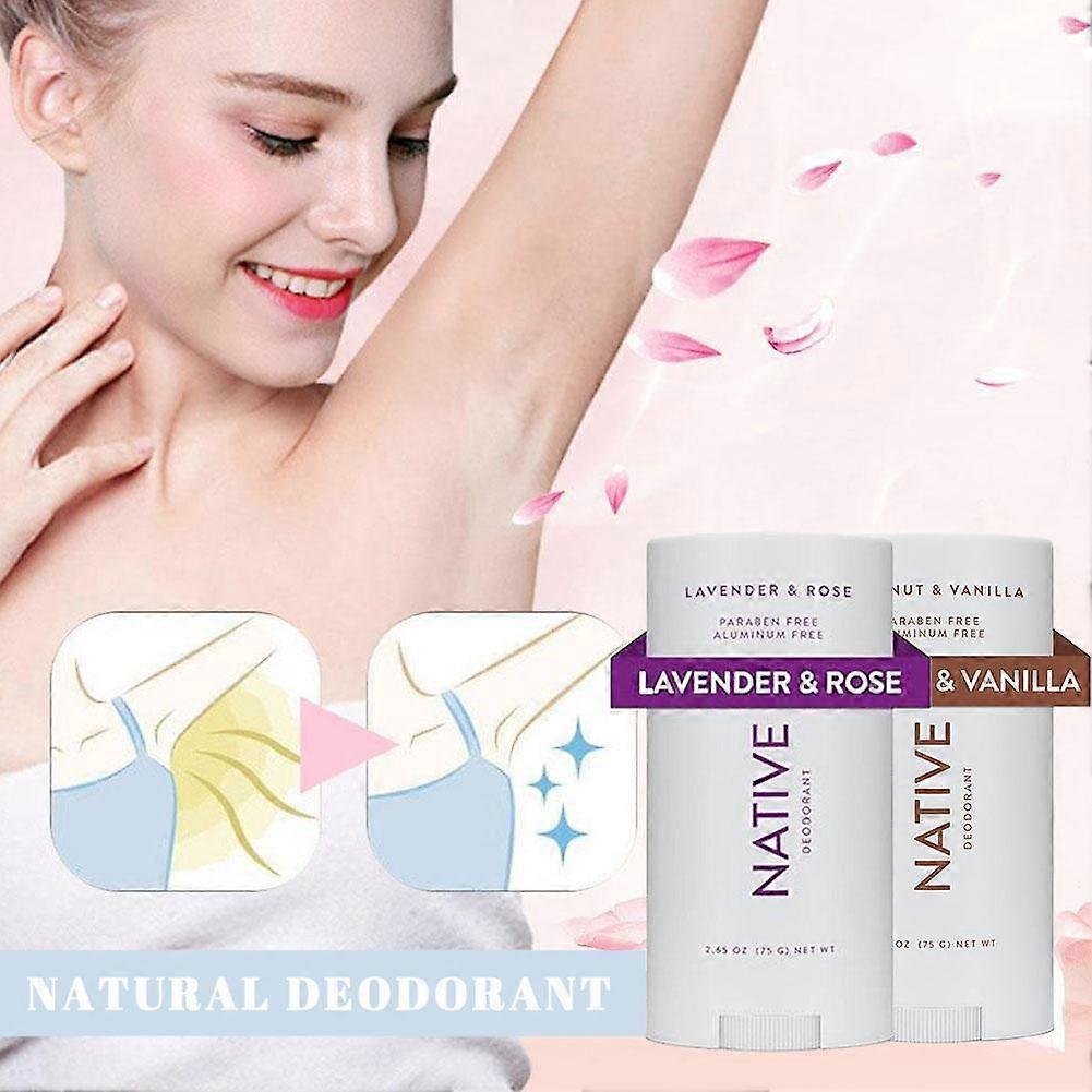 Native Deodorant Cucumber & Mint /Citrus & Musk / Coconut & Vanilla 2.65 Oz