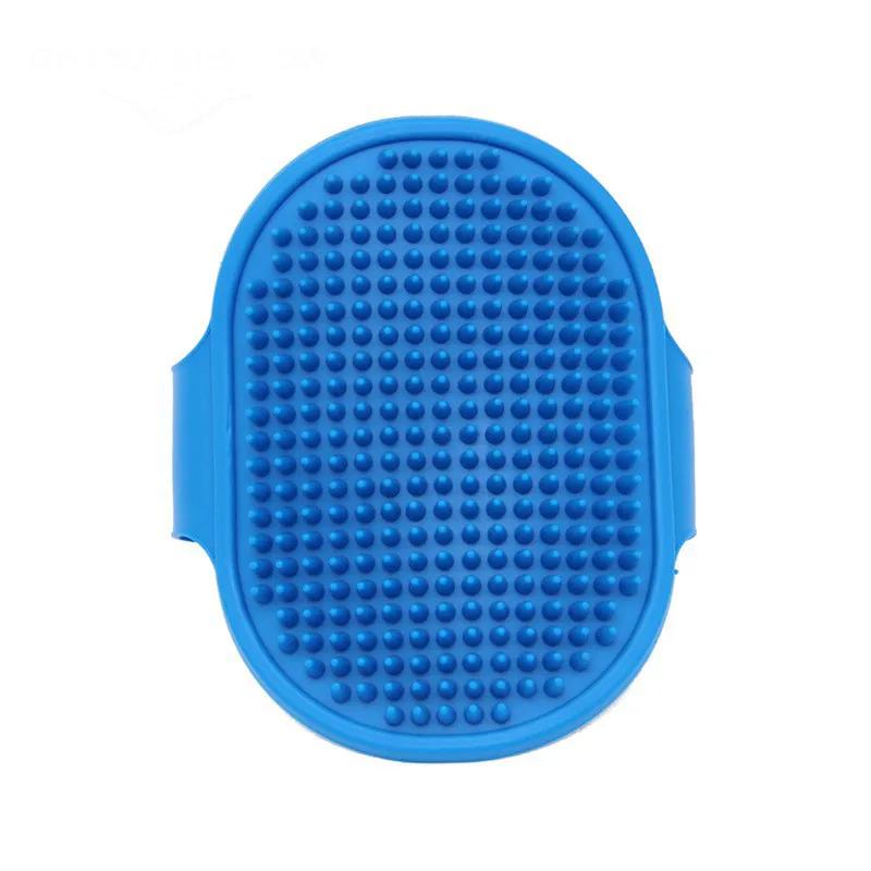 Dog Bath Comb Silicone SPA Pet Combs Shampoo Massage Brush Shower Hair Removal For Cleaning the Animals Bodies FMT2066