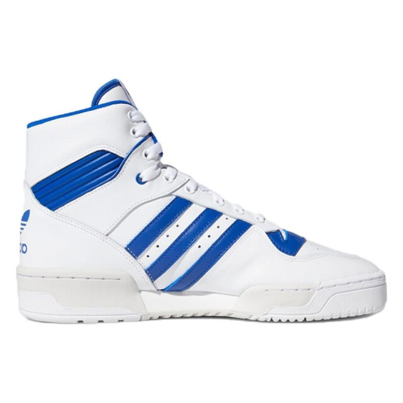 adidas Rivalry High 'White Blue' Sneakers EF6408