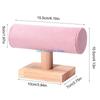 HX6F Wooden Display Stand Jewelry Storage Shelf Bracelet Bangles Wristchain