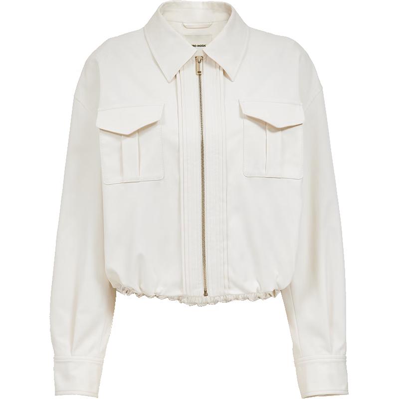 

VEROMODA 2025 Осенняя куртка с лацканами и накладными карманами M