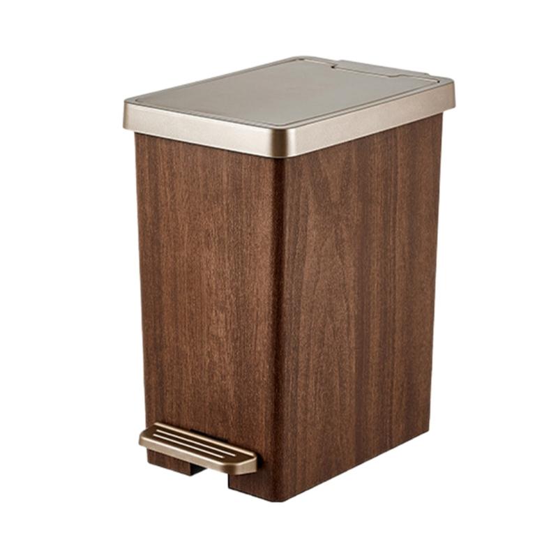 

Household Trash Can with Foot Pedal Large Capacity Garbage Bin Trash Bin Garbage Can Bathroom Accessories for Home