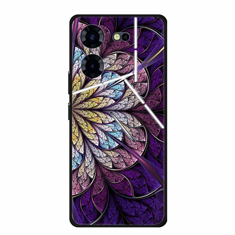 Luxury Case For Tecno Pova 5 Pro 5G TPU Soft Silicone Back Cover for Tecno Pova5 Pro 2023 LH8n Phone Cases Cute 6.78" New etui