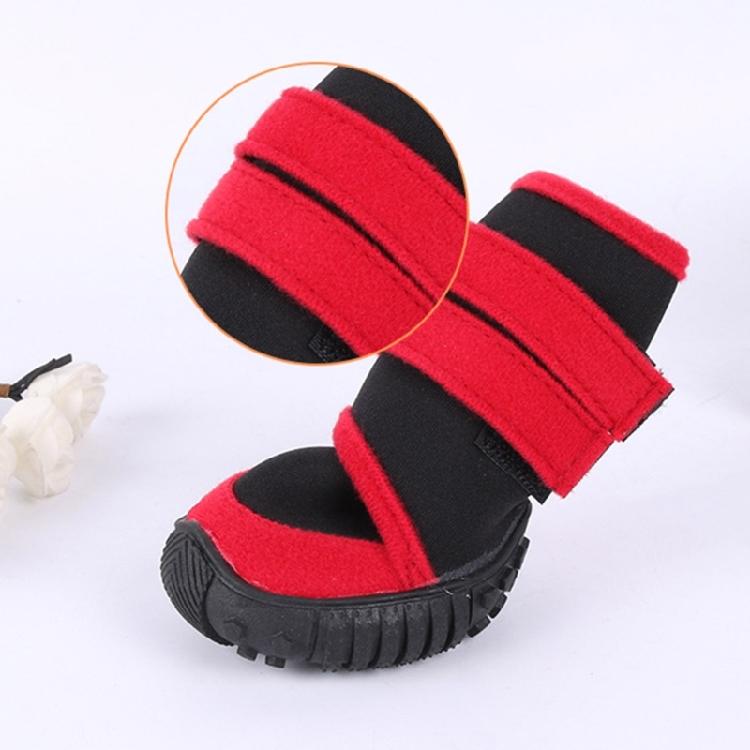 Waterproof Dog Socks Pet Winter Shoes Waterproof Dog Boots Pet Snow Boots