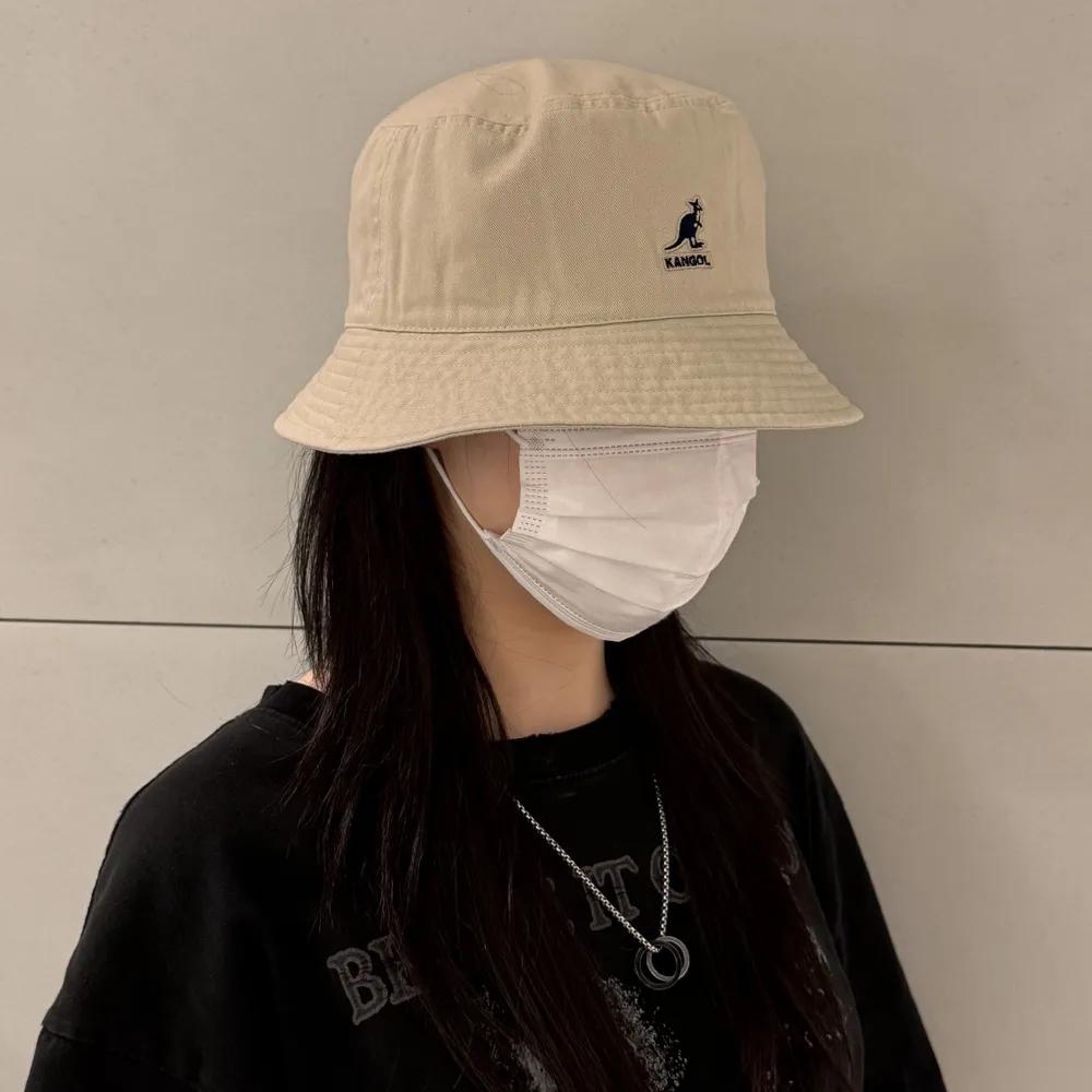 KANGOL Hat Kangol Washed Bucket 4224 Khaki Bucket Hat M