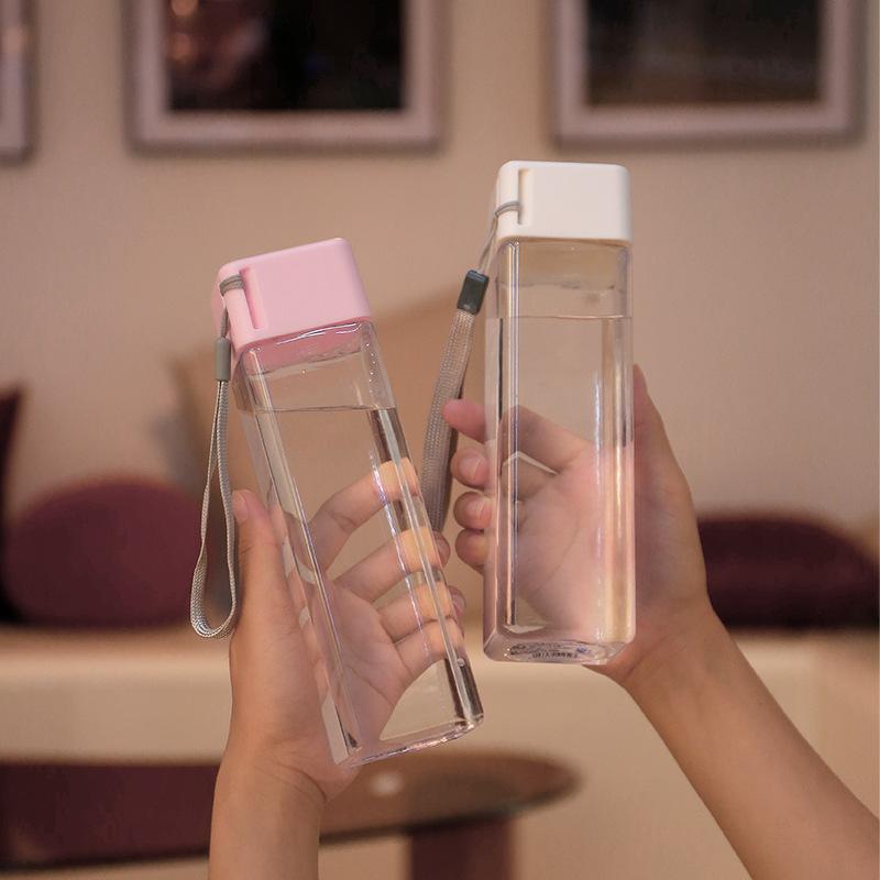 750ml Sport-Wasserflasche Bunter/Transparenter Wasserbecher Mit Strohhalmbecher Für Dropshipping Senden Sie Mir Ihr Muster