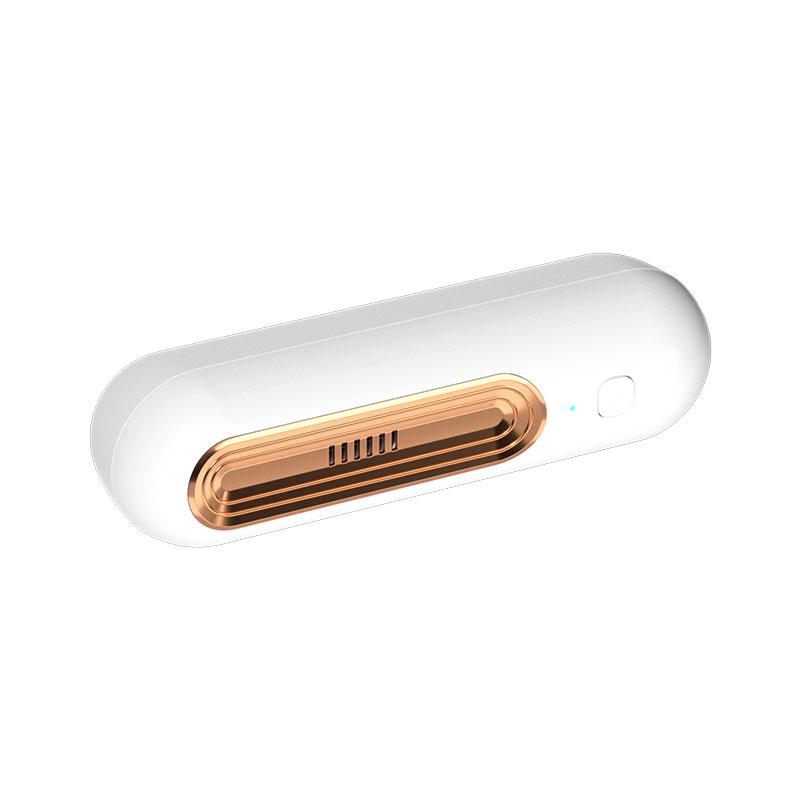 Xiaomi (Clique Duplo para Ligar, Pressione Longamente para Desligar) Desodorizador de Geladeira, Purificador de Ar Recarregável por USB, Purificador para Animais de Estimação, Guarda-Roupa Doméstico