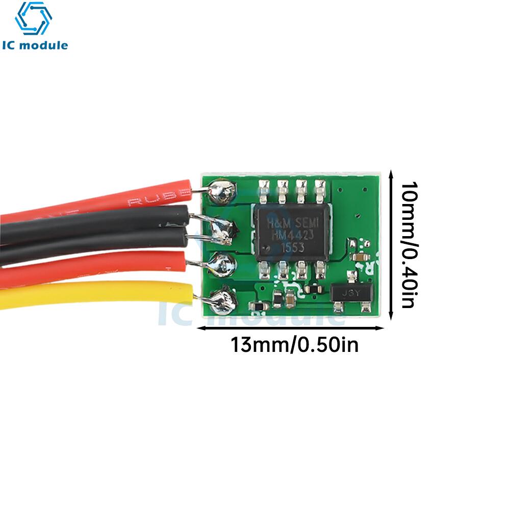 High and Low Level Signal Control 17A High Current Electronic Switch Driver Module 2-16V For RC Model Aircraft Drone