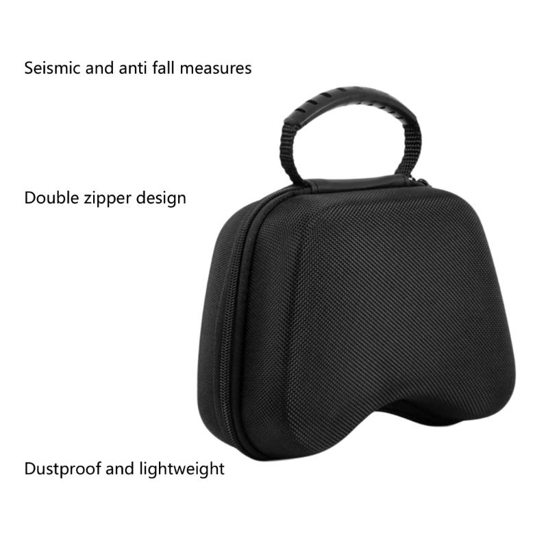 Game Controller Pouch Storage Bag for Controller Scratchproof Protector Hard Case Impact Resistant Carrying Case