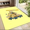 Minions Team Up Carpet Rug Soft Washable Antislip Home Living Room Sofa Mats Personalized Christmas Rug