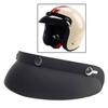 250mm X 80mm Motorcycle Helmet Peak Accessories Black PC