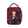 Yuji Itadori Borse Termiche per Pranzo Borsa Termica Riutilizzabile, Contenitore per Pranzo Anime Jujutsu Kaisen Borsa Tote Portatile Pranzo Uomo Donna