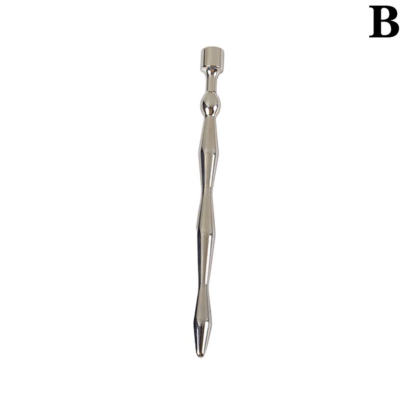 1Pc Stainless Steel Manual Acupuncture Pen Trigger Point Massager Deep Tissue Massage Tool for Body Meridian Pain Relief