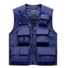Men's Quick-Dry Multi-Pocket Vest for Fishing, Outdoor Work, Photography, and More - Plus Size Available