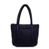 With Compartments Shoulder Bag Nylon Tote Bag Durable Puffer Carryall Bag  Women