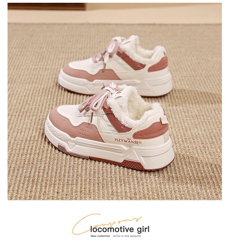 Damen Trendy & Warm Samt Winter Sport Schuhe ZY1620-1