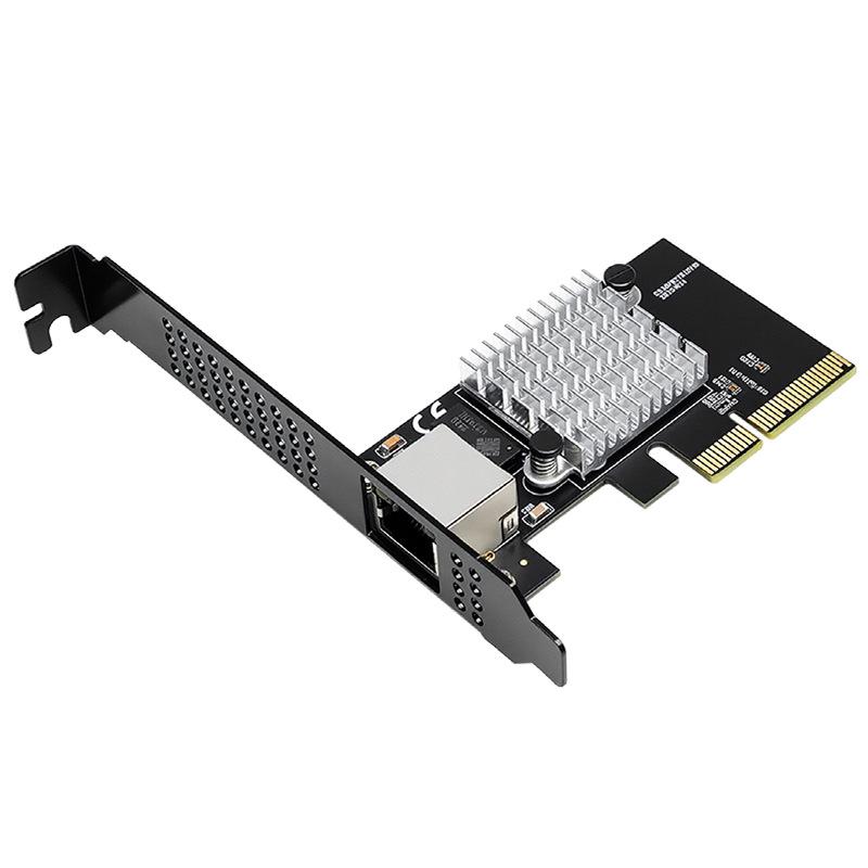 PCI-E 10G Network Card X4 with Realtek RTL8127 for Desktop RJ45.