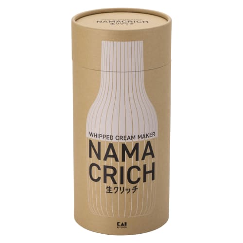 Kai Brand KAI Automatic Fresh Cream Whipper Fresh Cream NAMACRICH Compact Whipping Cream Cordless Rechargeable USB-C Charging Cable Included DK5150