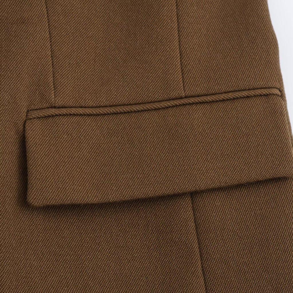 2025 Spring Women's Versatile Loose Solid Color Long-Sleeved Suit Jacket