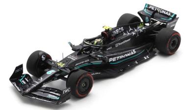 Spark Petronas F1 W14 E Performance 2023 Spanish Grand Prix 2nd Place Hamilton 1/43 Mercedes-AMG #44 L.