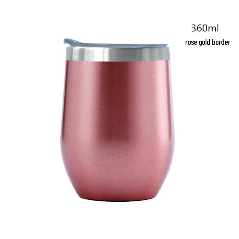 Changqi Stainless Steel Insulated Wine Tumbler, 12oz