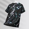 Men's T-shirts Sport Running 3D T-shirt Men Quick-drying Breathable Short Sleeve Round Neck Active Tee Outdoor Workout Men Clothing