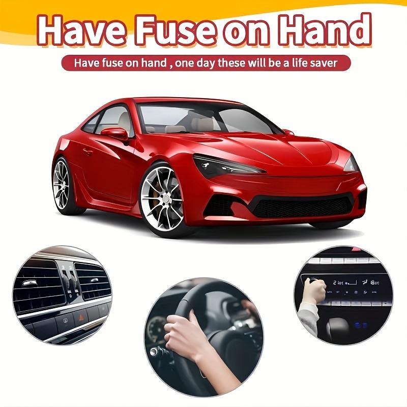 Kit Assortimento Fusibili a Lama per Auto 300 pezzi, 2A/3A/5A/7.5A/10A/15A/20A/25A/30A/35A/40A Auto Camion Automobilistico Medio Piccolo Fusibile Misto Moto