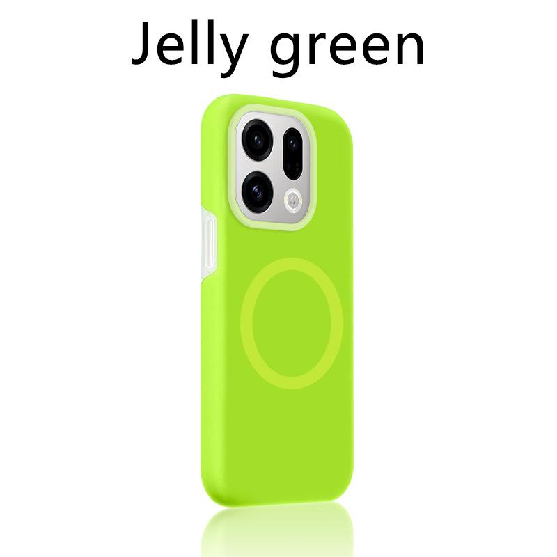Magnetic Liquid Is Suitable for Oppofindx9 Mobile Phone Case, Jelly Case, Anti-drop FindX9Pro Skin-friendly Feel X8.