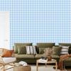 Azure Fabric Pattern Wallpaper, Fine Detail for Living Room and Bedroom 50x1000