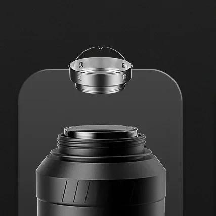 

Large Capacity 2L Water Bottle Glass Bottle with Removable Straw, High Borosilicate Glass Water Bottle with Carry Handle for Gym 0.8L