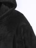 Beliebter Unisex Plüsch-Hoodie für Herbst/Winter – Lässige lockere Passform für Zuhause und Draußen