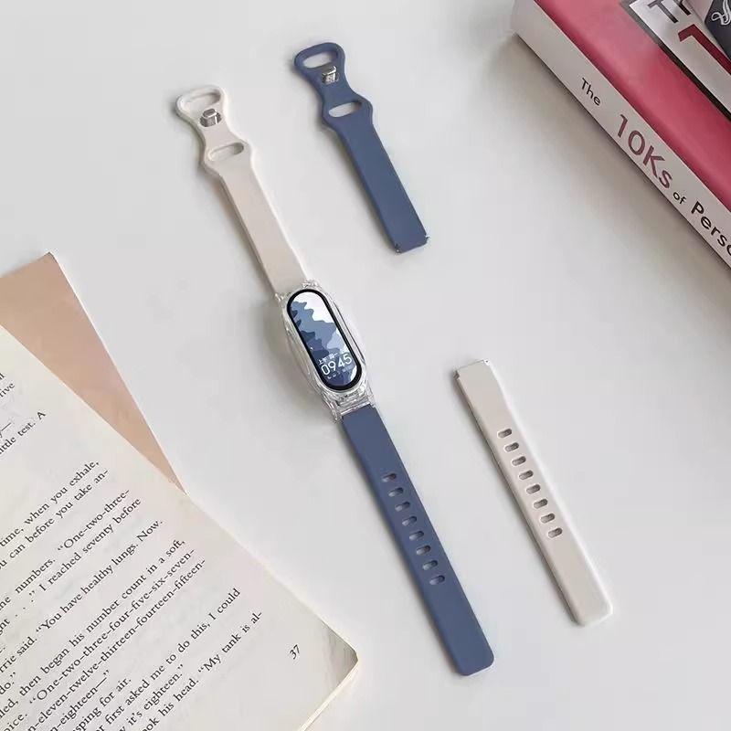 Stylish Multi-Function Sports Bracelet with Heart Rate Monitor and Custom Wallpaper – Perfect for Students