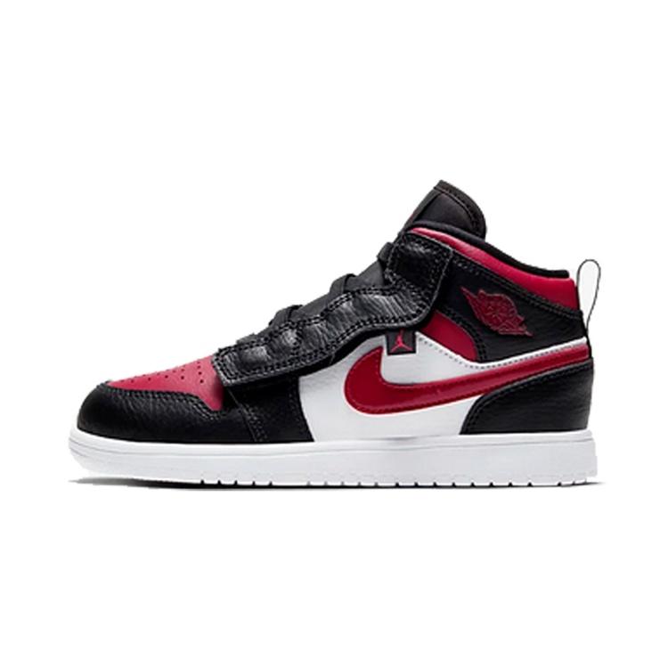 (PS) Air Jordan 1 Mid ALT Noble Red Kids AR6351-066 EU 28