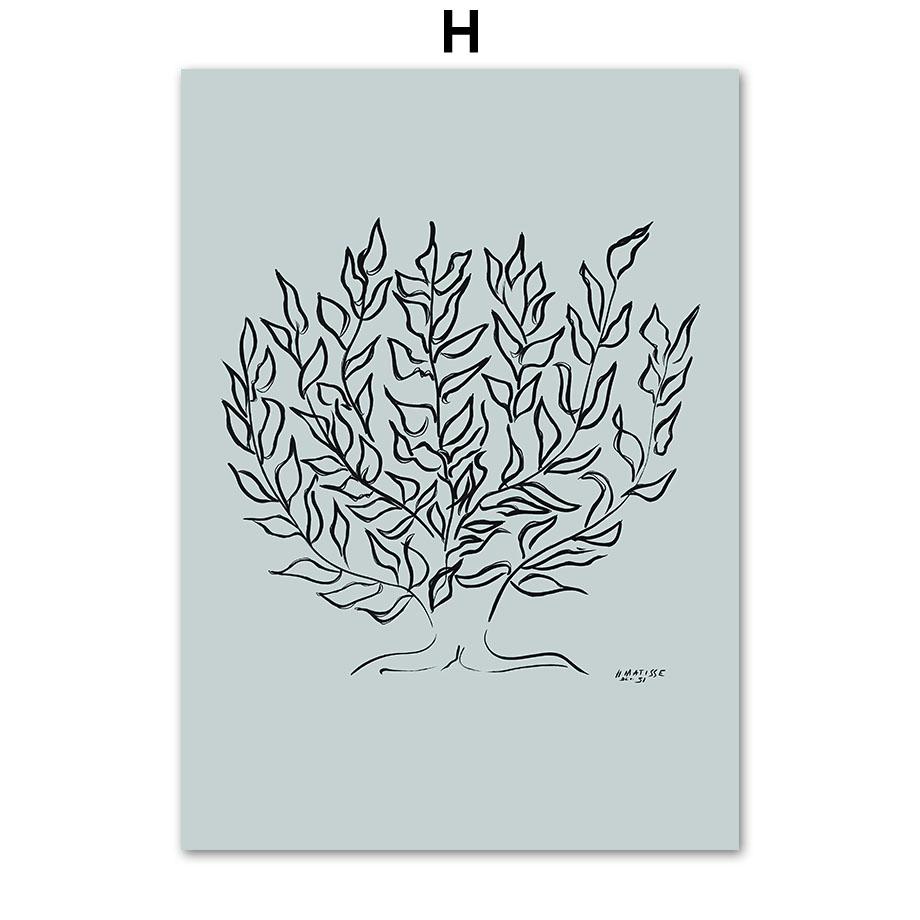 

Абстрактная девушка с цветком дерева, Анри Матисс, выставка, настенная живопись, холст, живопись, постеры и принты, фотографии для декора гостиной A4 21X30cm No Framed