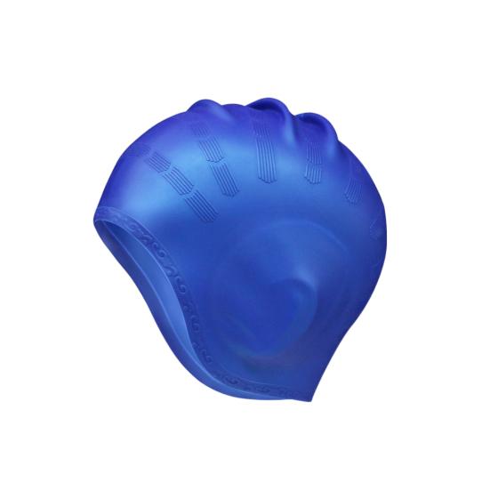 Swimming Hat Ear Protection Swim Cap Ergonomic Design High Elastic Friendly To Skin Full Coverage Long Hair Swim Cap