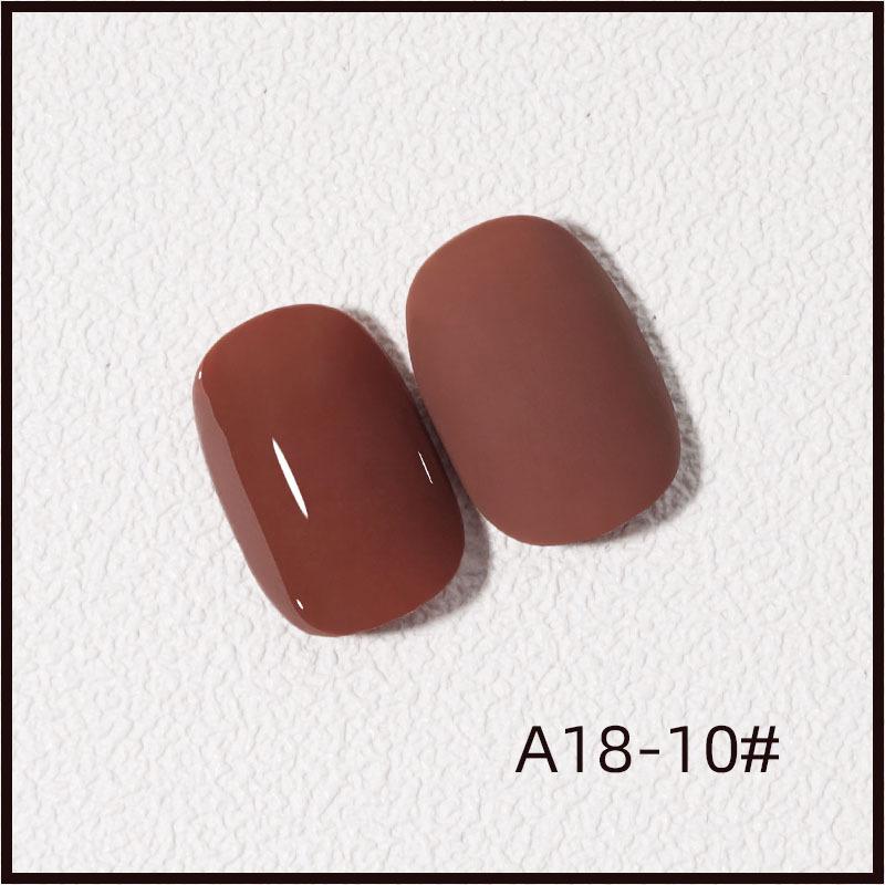 

Популярный в 2024 году набор карамельно-кофейного красно-коричневого гель-лака для ногтей для салонного использования