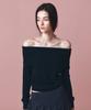 TOWAV Wee Off Shoulder Knit_Black
