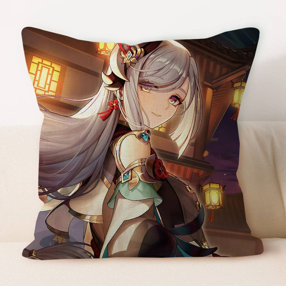 

Shenhe Office Cushion Pillowcase Car Cushion Cover45X45CM Lumbar Pillowcase Sofa Pillowcover 12x12Inch