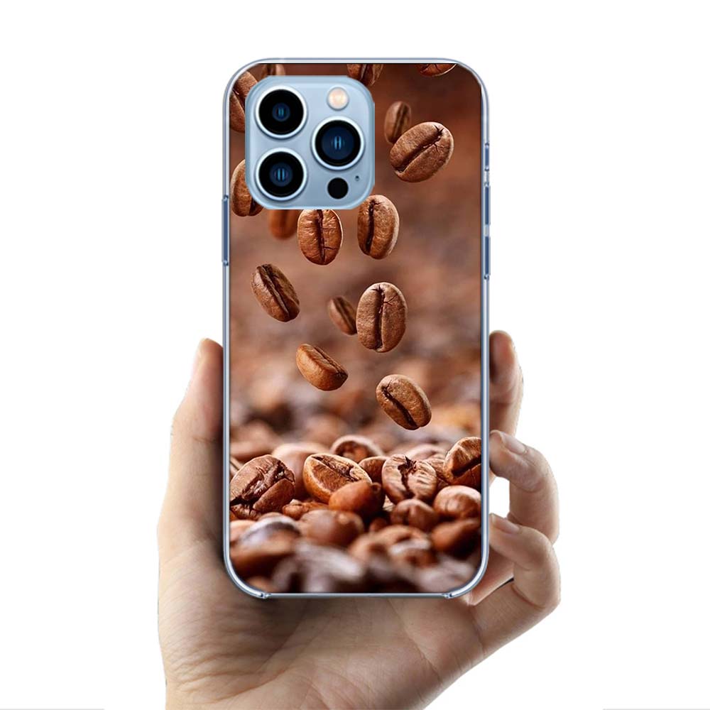 Newly Baked Coffee Beans Cases Phone Case For Iphone 17E 16E 17 Air 16 Pro Max 15 Pro 14 Plus 11 13 12 Mini Cover Cases Compatib