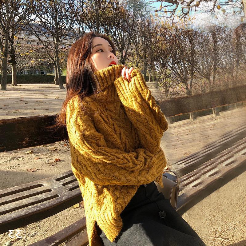 Buy Russian Women Winter Thick Knit Sweater Sweater Twist Loose