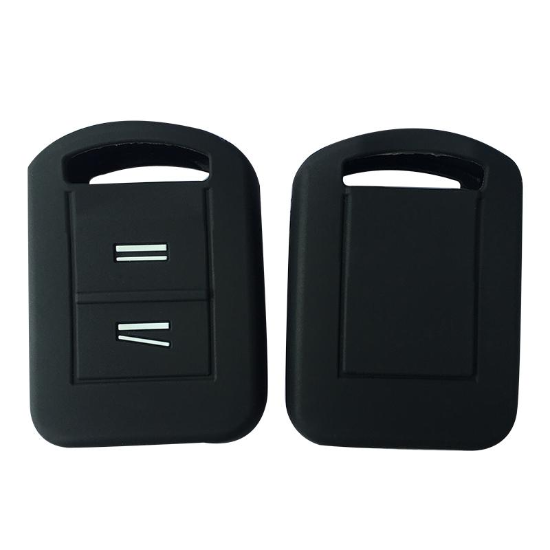 Silicone Car Key Case Fob Cover for Opel Vauxhall Corsa Agila Meriva Combo 2 Button Remote Key Cover Case