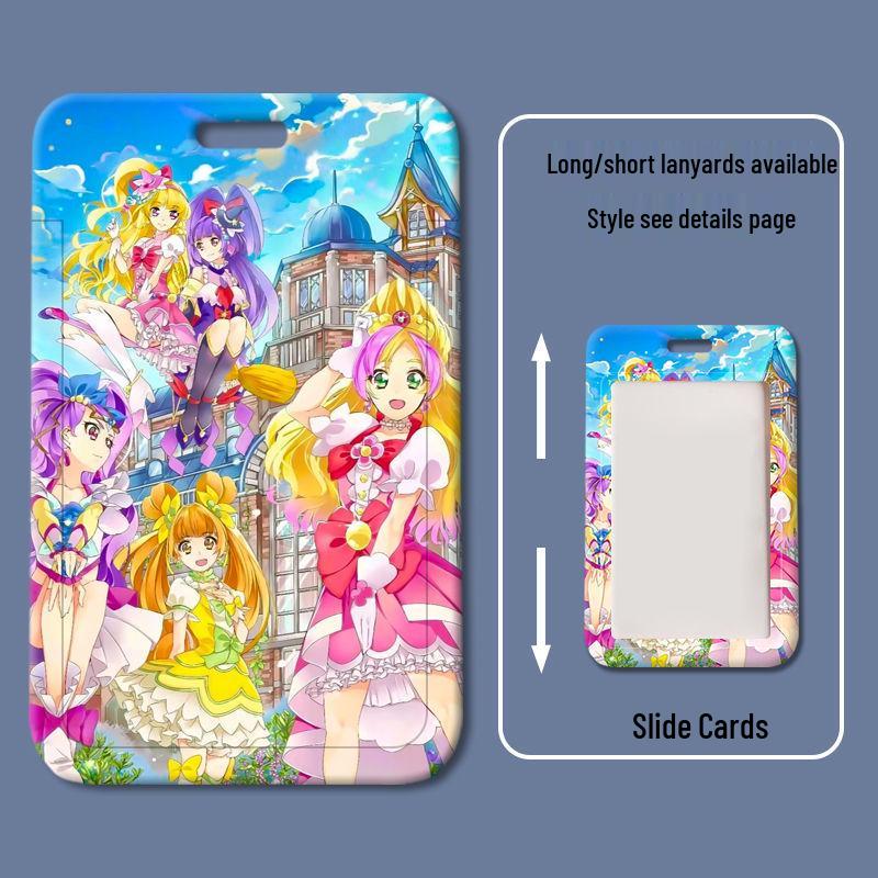Pretty Cure Card Sleeves: Student Meal, School ID, Name & Access Card Holder