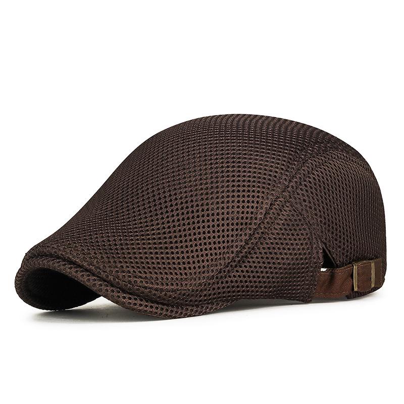 Cool Breathable Outdoor Mesh Baseball Cap, Unisex Sun Protection Ivy Beret