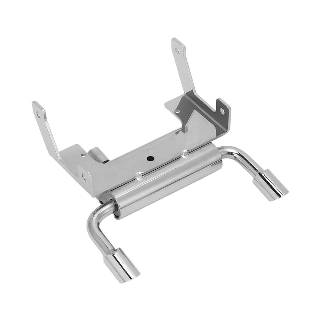 RC Car Exhaust Pipe Metal Upgrade Parts Simulation Gas Vent Fuel Tank Exhaust Pipe for AXIAL SCX10 III 1/10