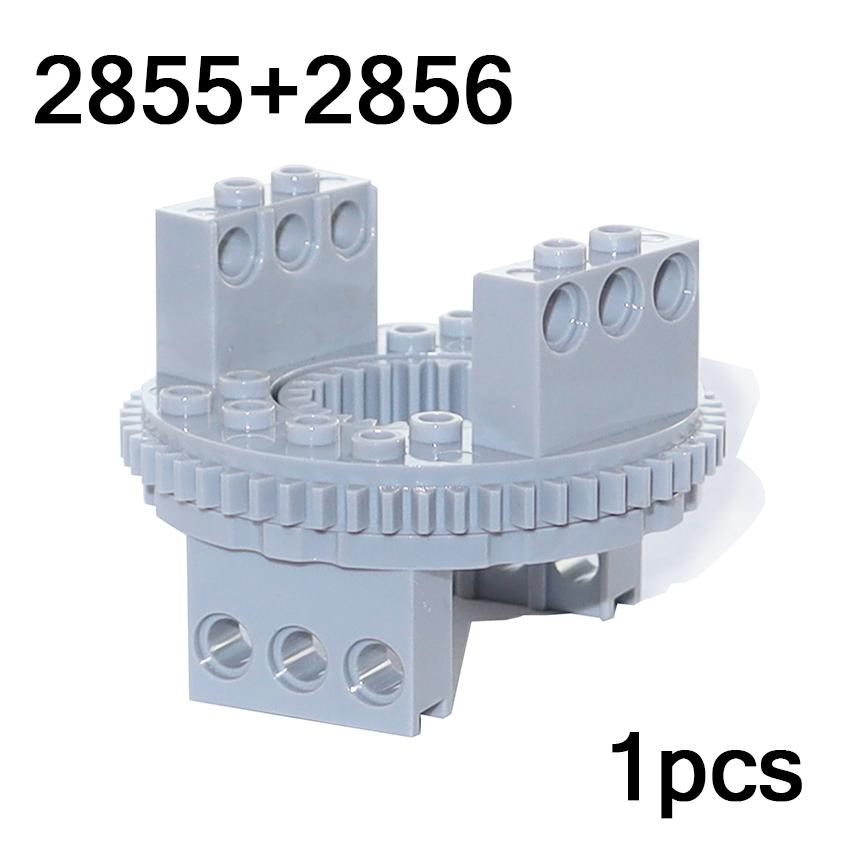 Technical Building Block Turntable 28 56 60 Tooth 99009 99010 48168 48452 18938 18939 Bricks Car MOC Parts 2855 2856 71711 65416