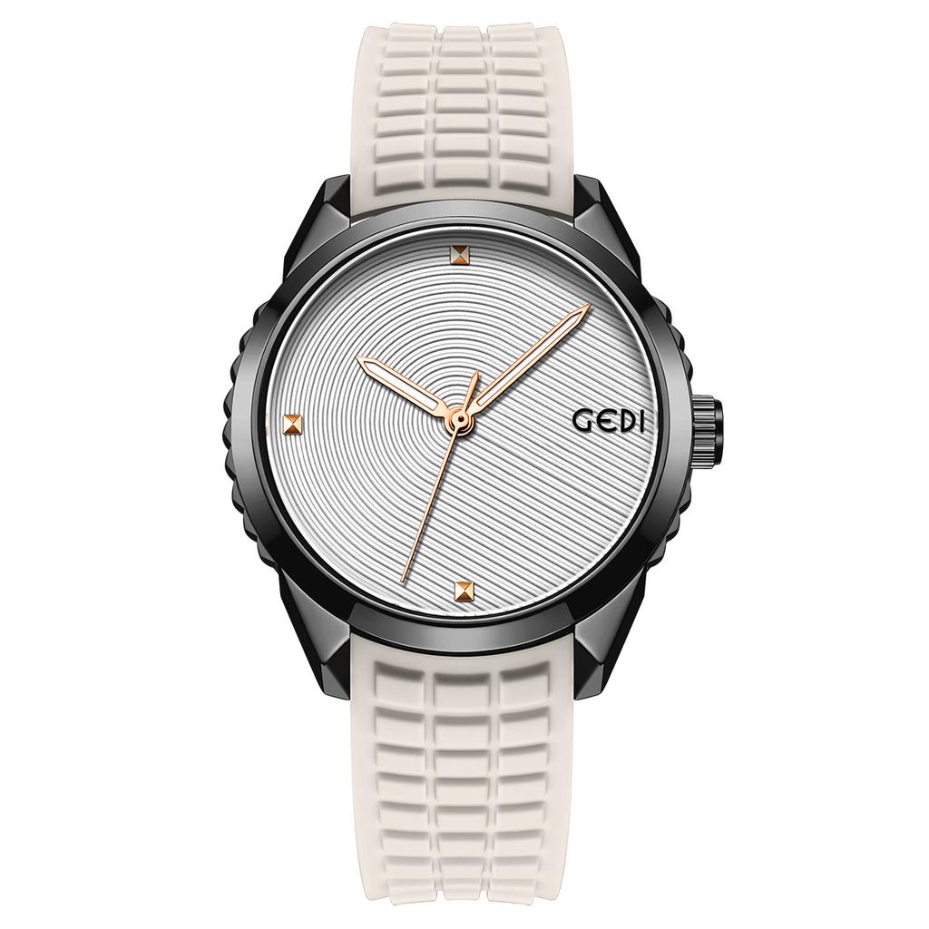 Orologio Sportivo in Silicone Semplice Color Caramella, Quadrante Grande, Orologio al Quarzo Impermeabile di Fascia Alta