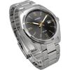 Casio MTP-1302D-1A2V Analog Quartz Men's Watch Silver Metal Band Dark Gray Dial Gold Index