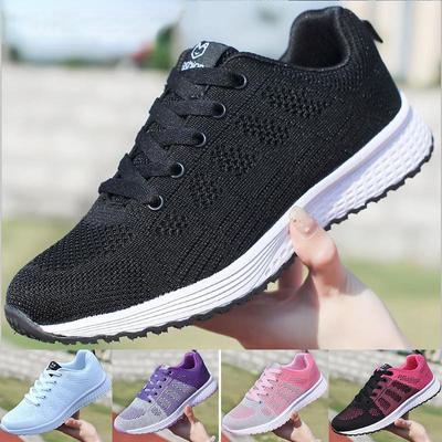Fashion Women's Shoes Mesh Breathable Women's Shoes Sports Shoes Men's Shoes 35-44