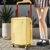 Stijlvolle Spinner Koffer met Brede Handgreep voor Vrouwelijke Studenten - Multifunctioneel, Grote Capaciteit, Beveiligd met Wachtwoord